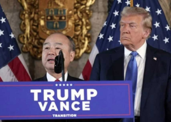 Anuncia SoftBank inversión con Trump