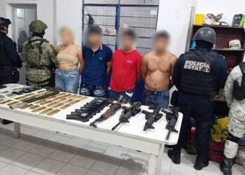 Caen 8 en Tabasco con arsenal, uno es marino en activo