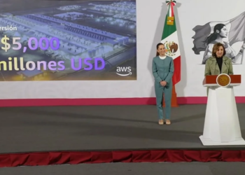 Detalla Sheinbaum inversión de Amazon con ‘región digital’ en Querétaro