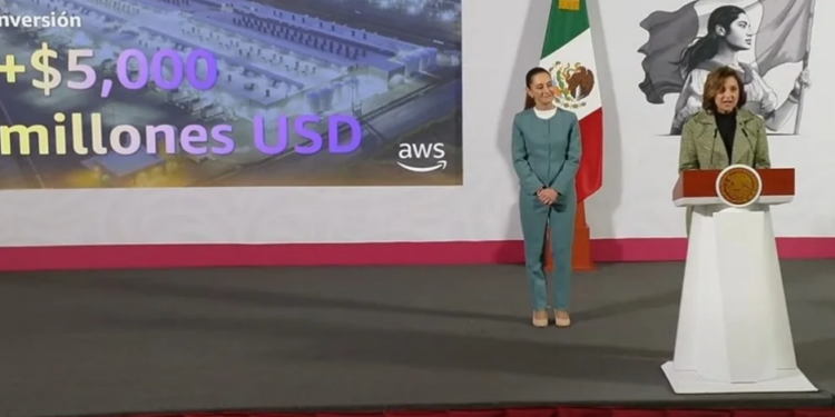 Detalla Sheinbaum inversión de Amazon con ‘región digital’ en Querétaro