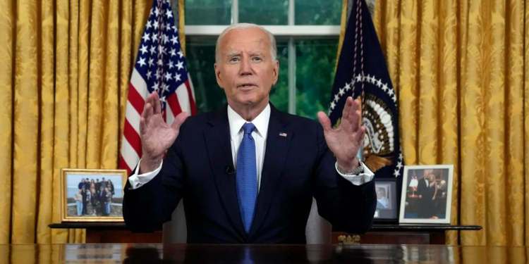 Se despide Biden de la nación con discurso y dice que se estpa gestando una oligarquía