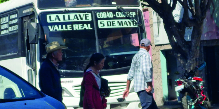 Se quejan concesionarios de transporte público en SJR