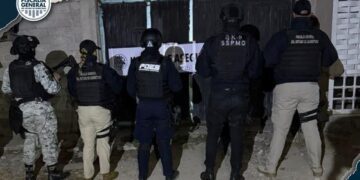 18 detenidos en megaoperativo de la FGE en la capital queretana