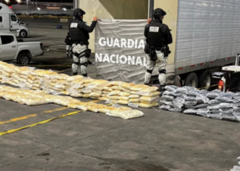 Guardia Nacional decomisa más de media tonelada de drogas en cruce con EU