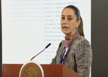 Terrorismo como delito grave, no es dirigido a cárteles: Sheinbaum