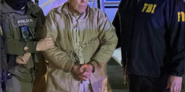 Con cadenas y esposado Caro Quintero llegó a Nueva York 
