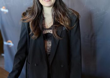 Camila Fernández, bendecida aquí