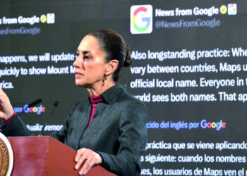 Analiza Sheinbaum demanda contra Google por Golfo de México