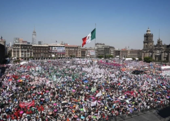 Envían nota diplomática a EU por críticas a evento en Zócalo