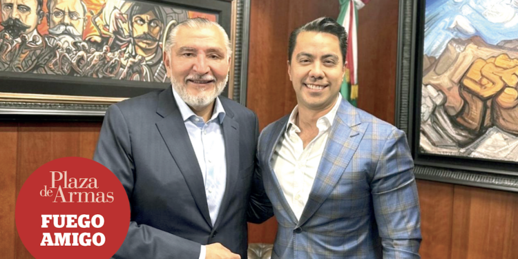 Recibe Adán Augusto a Felifer Macías