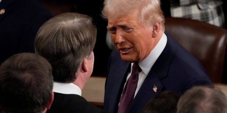 Trump, ante el Congreso: Hemos logrado más en 43 días que otros presidentes en ocho años