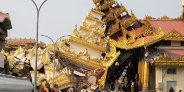 Más de mil 600 muertos por sismo en Myanmar y cifra sigue creciendo