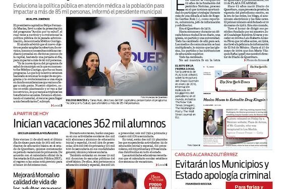 Portada 11 de abril de 2025