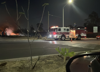 Incendio genera cortes de energía en Centro Sur