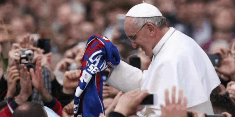 El Papa Francisco y su pasión por el futbol