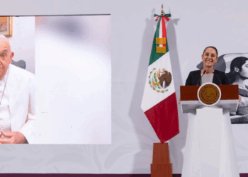 Revela Sheinbaum video del Papa sobre la Virgen de Guadalupe