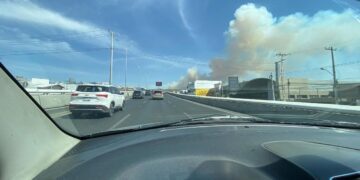 Se registra un incendio en zona cerril del Tángano