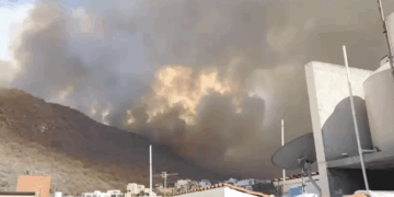 Arde el Tángano