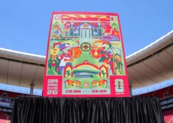 Revelan el póster de Guadalajara para el Mundial 2026