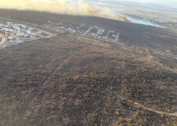 Habrá sanciones por el incendio en El Tángano, advierte Secretaría de Medio Ambiente de Querétaro