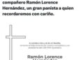 Lamenta Luis Nava muerte de Ramón Lorence Hernández