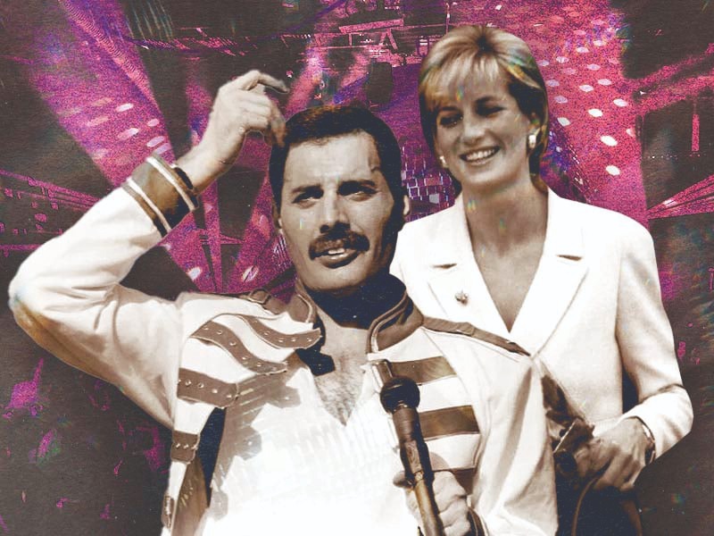 Se disfrazó Diana de Drag Queen