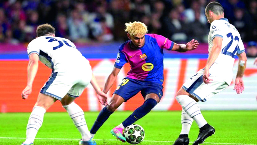 Niños en una noche  de Champions