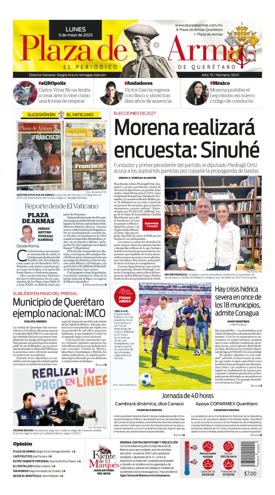 Portada 5 de mayo de 2025
