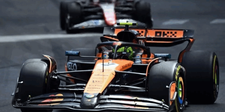 Ahora es Norris quien lleva al triunfo a McLaren