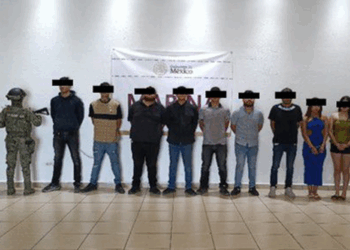 Marina detiene a 9 miembros de Los Salazar en Guaymas