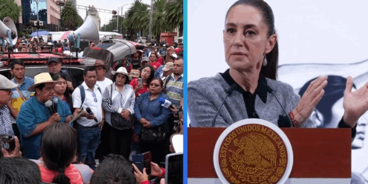 Segob presenta a la CNTE nueva propuesta de Sheinbaum para mejorar las pensiones del ISSSTE