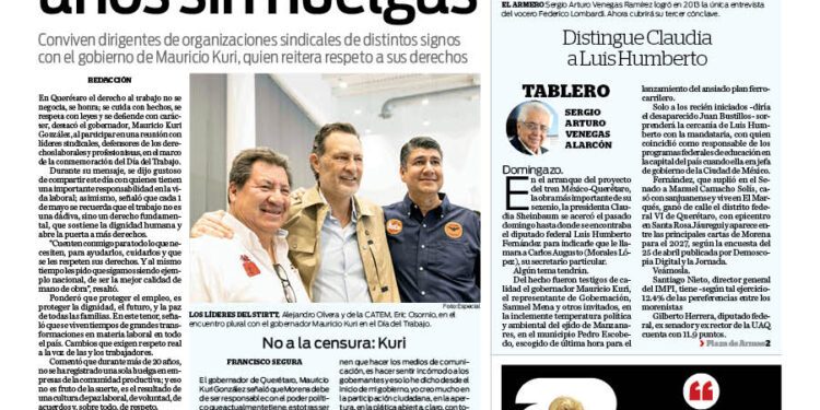 Portada 2 de mayo de 2025