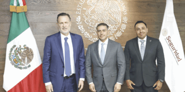 Unen fuerzas Kuri y García Harfuch