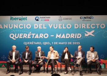 Anuncia vuelo Querétaro-Madrid; tendrá dos salidas semanales