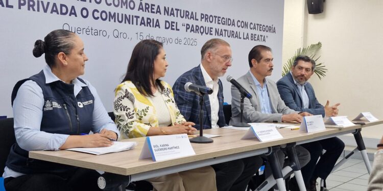Declaran área natural protegida el Parque Natural La Beata en Amealco