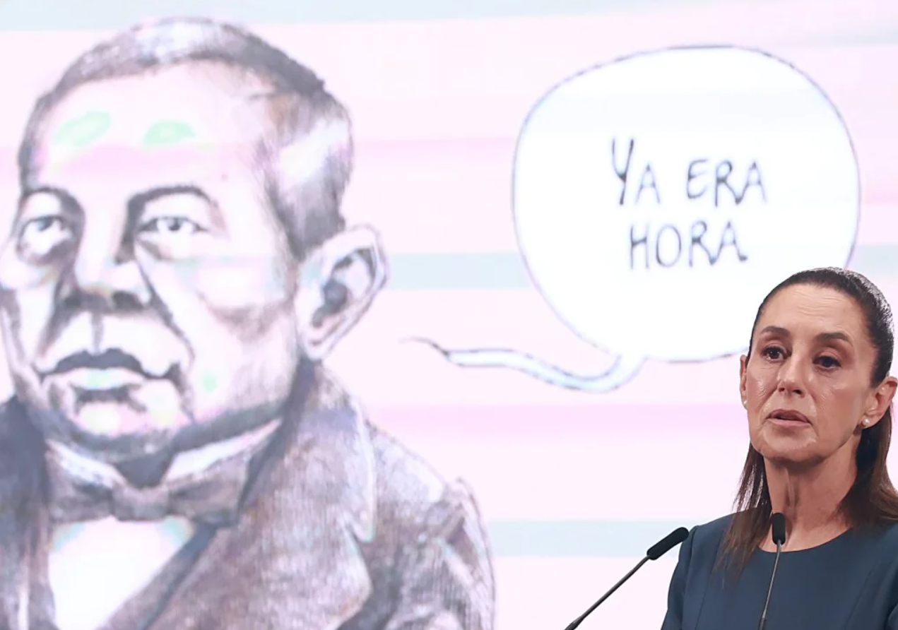 Muy bueno un mixteco en Corte; INE decidirá presidencia, afirma Sheinbaum 