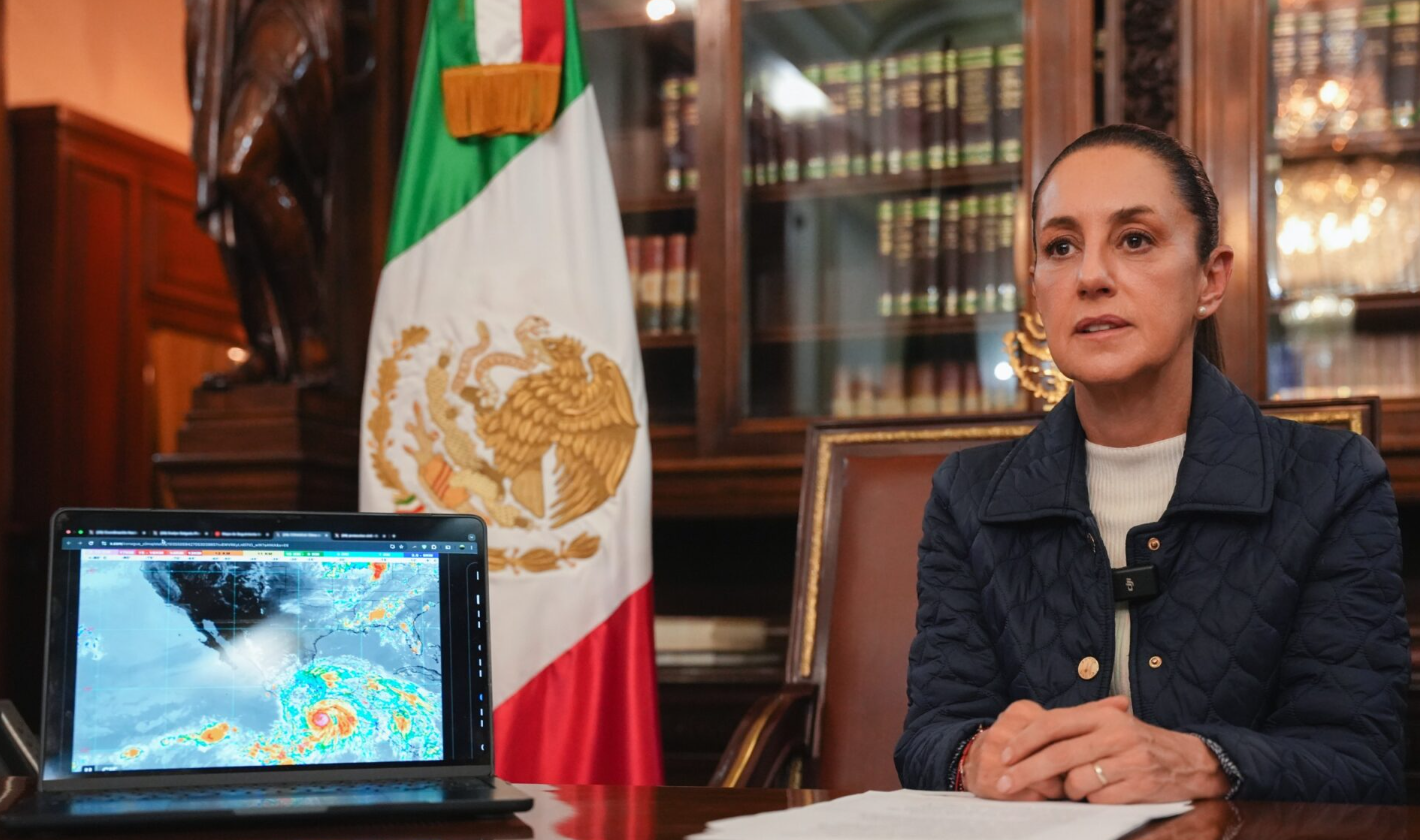 Ante la llegada de “Erick”, Sheinbaum pide a población de Oaxaca y Guerrero resguardarse