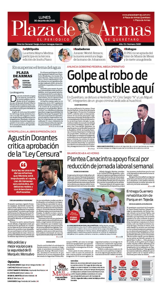 Portada 30 de junio de 2025