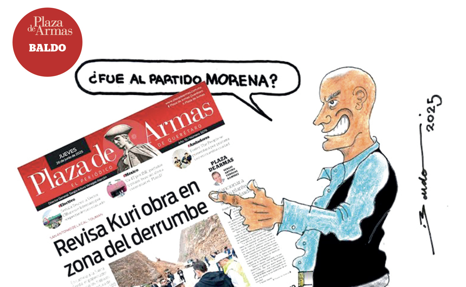 ¿Fue al partido Morena?