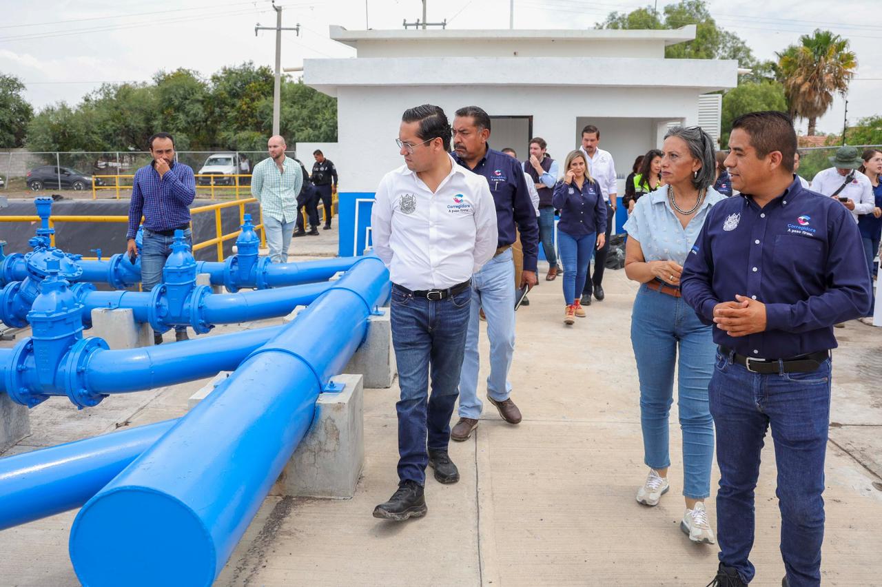 Supervisa Chepe Guerrero funcionamiento de cárcamos en Corregidora