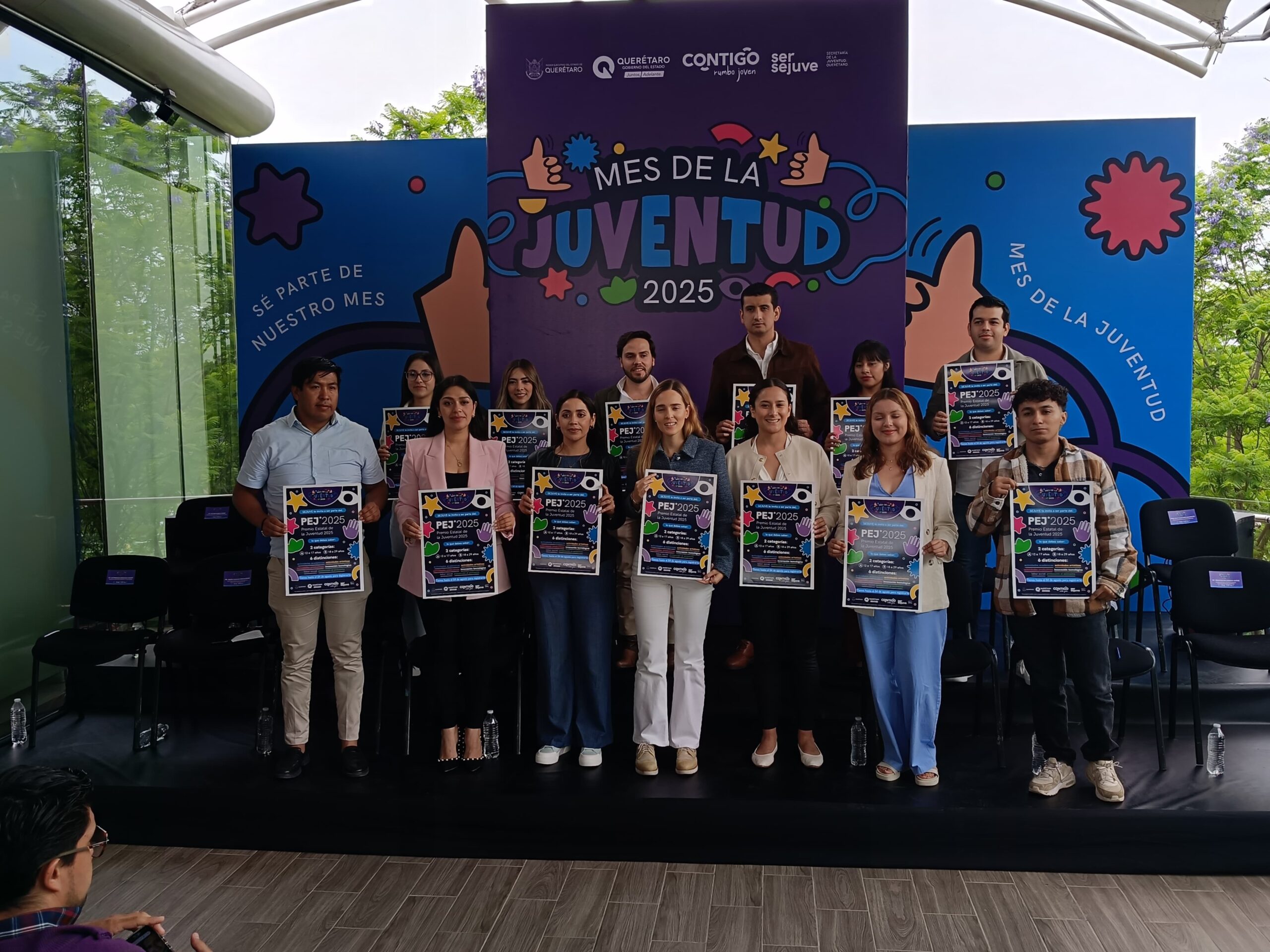 Lanzan convocatoria del Premio Estatal de la Juventud 2025 y agenda del Mes de la Juventud en Querétaro