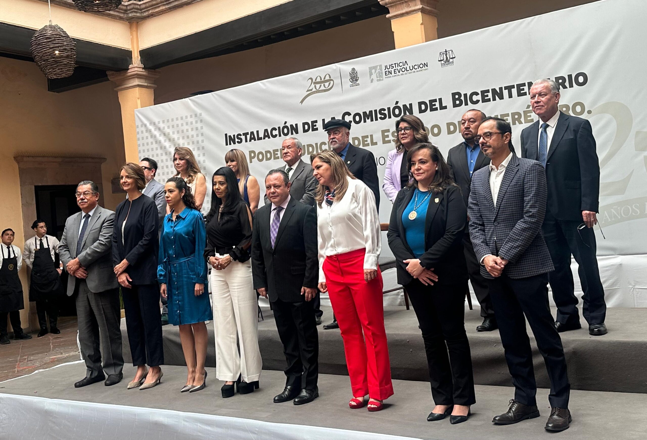 Conmemoran en Querétaro 200 años del Poder Judicial
