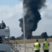 Choca avión en aeropuerto de Londres