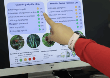 UAQ monitorea polen atmosférico como indicador