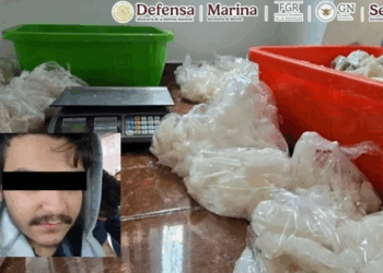 Aseguran 800 kilos de metanfetamina en Morelia