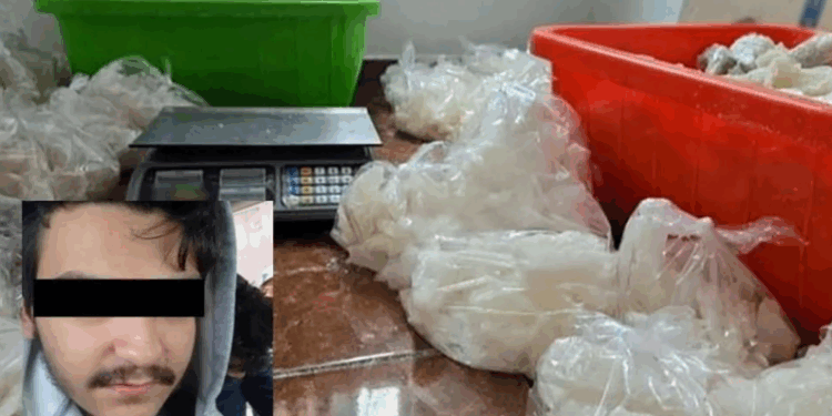 Aseguran 800 kilos de metanfetamina en Morelia