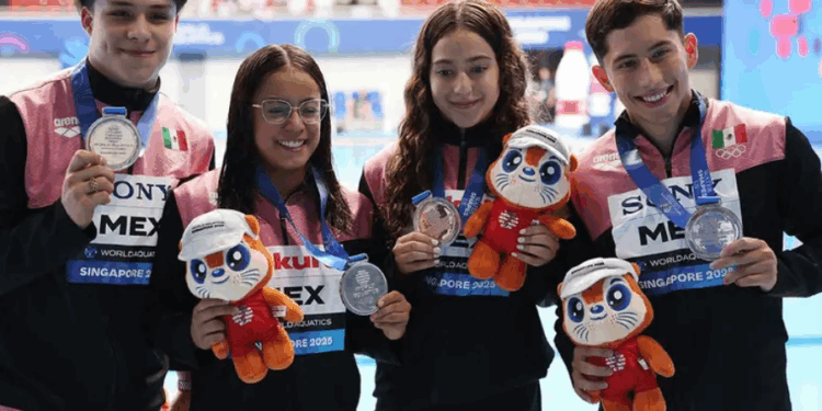 México en lo alto; plata en Campeonato Mundial de Singapur