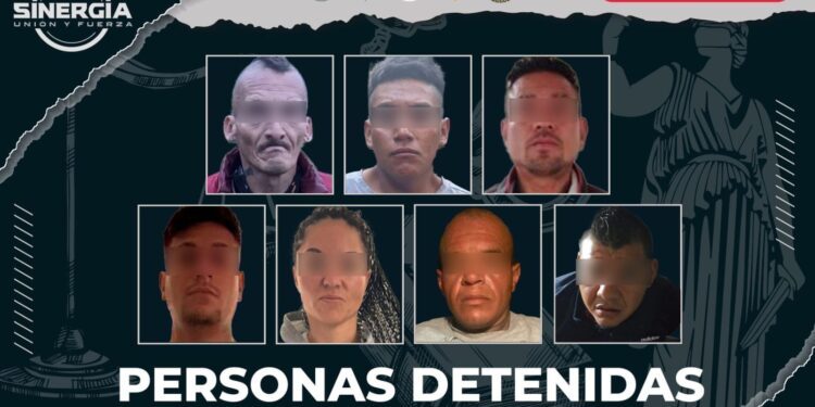 Realiza FGE 19 cateos y 13 detenciones en la zona metropolitana