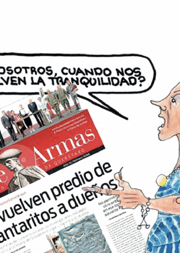¿Y a nosotros, cuándo nos devuelven la tranquilidad?