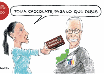 Toma chocolate, paga lo que debes